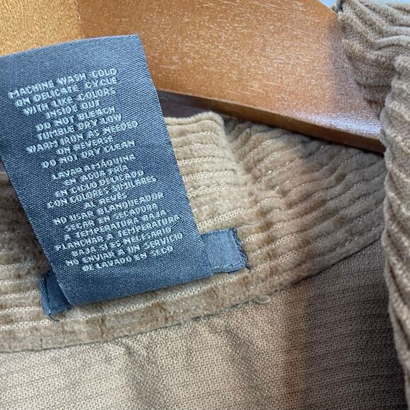 Matty M Cotton Blend Corduroy Shirt Jacket Shacket Brown Tan Gorpcore womens XL - Picture 13 of 13